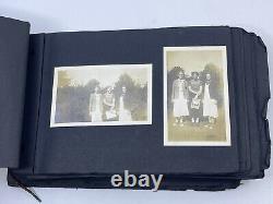 Album photo vintage du Swarthmore College 1935-1938 Instantané candid d'Albert Einstein