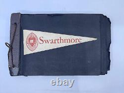 Album photo vintage du Swarthmore College 1935-1938 Instantané candid d'Albert Einstein