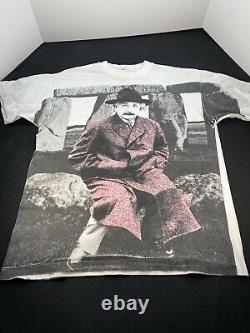 Andazia Albert Einstein T-shirt Vintage Taille L Single Stitch Stone Henge