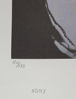 Andy Warhol, Albert Einstein DIX Portraits De Juifs, Lithographie Signée Sur Plaque