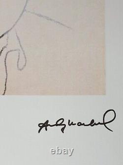 Andy Warhol, Albert Einstein DIX Portraits De Juifs, Lithographie Signée Sur Plaque