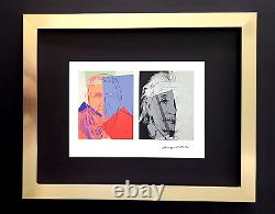 Andy Warhol + Estampe signée Stein & Einstein de 1984 encadrée et montée + Achetez-le maintenant