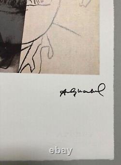 -Andy Warhola- Albert Einstein -88/100- (Leo Castelli, New York)<br/><br/>Translation: -Andy Warhola- Albert Einstein -88/100- (Leo Castelli, New York)