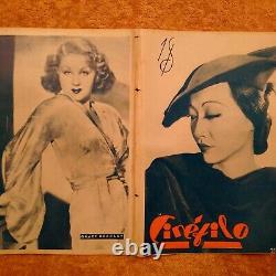 Anna May Wong Cover 1934 Grace Bradley Lombard Einstein Harvey Cleopatra Moore