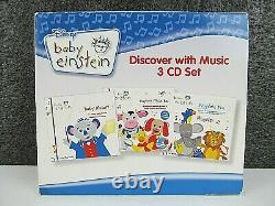 Baby Einstein Discover With Music 3 CD Set Pré-possédé En Très Bon État