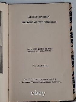 Bâtiments De L'universe Par Albert Einstein 1932 Voir Description