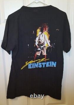 Chemise du film Young Einstein, taille large, couture unique, année 1988.