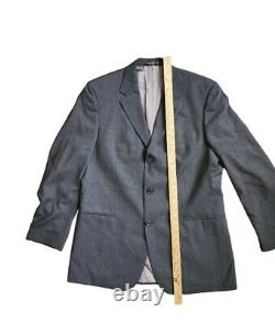 Costume 2 pièces Hugo Boss VTG veste et pantalon Set Einstein Sigma US 100% Virginia Wo