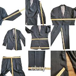 Costume 2 pièces Hugo Boss VTG veste et pantalon Set Einstein Sigma US 100% Virginia Wo