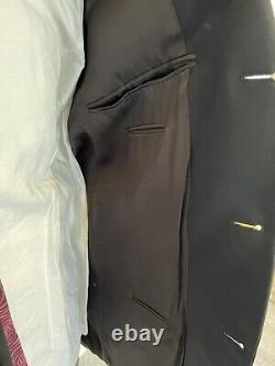 Costume noir Hugo Boss de la gamme Einstein Sigma en laine 100% comme neuf, taille 54UK.
