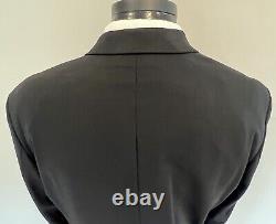 Costume noir Hugo Boss de la gamme Einstein Sigma en laine 100% comme neuf, taille 54UK.