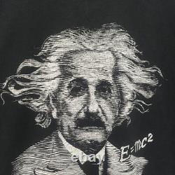 Curio American Vintage T-shirt Einstein Imprimés Grand Format 90s