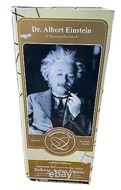 Dr Albert Einstein Parler Action Figure Rare Timecapsule Toys Edition Limitée