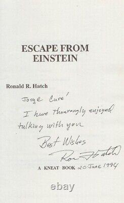Échapper À Einstein Par Ronald R. Hatch (1992, Couverture Rigide)