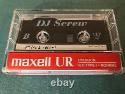 Einstein Dj Screw Tape Cassette Rare