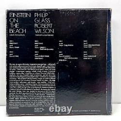 Einstein Sur La Plage Philip Glass 1979 Vinyl Tomato Records 1er Ensemble De Boîte À Presse