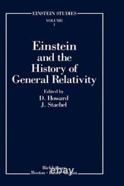 Einstein et l'Histoire de la Relativité Générale Actes, 1986 Très Bon