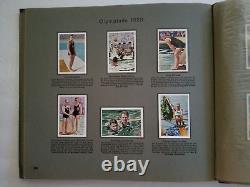 Ensemble d'albums de 1928 en Allemagne (156 cartes), EINSTEIN, CHANEY, LIEBERMANN, Jeux olympiques de 1928