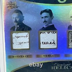 Fragments du passé 2024 Einstein/Tesla/Bell/Edison Relique écrite