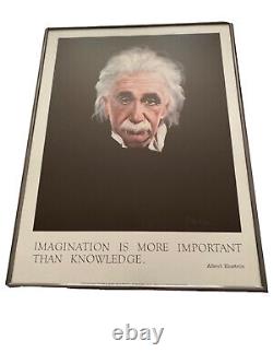 Frank Szasz L'imagination Est Plus Importante Que La Connaissance Albert Einstein Imprimer