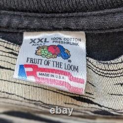 Fruit Of The Loom Albert Einstein Vintage 90s T-shirt à Imprimé Integral Taille XXL