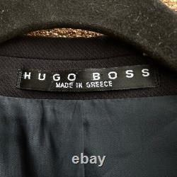 Hugo Boss Black'Einstein Sigma' Veste de costume blazer basique en laine bleu marine 44 L