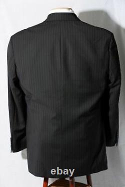 Hugo Boss Einstein / Sigma Black Pinstripe 120s Costume Homme 40s / W34xl28