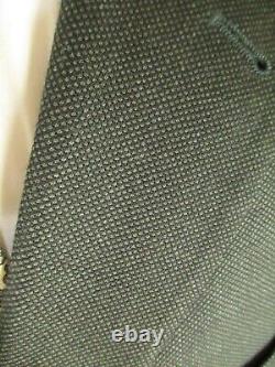 Hugo Boss Hommes Charcoal 3 Btn Guabello S120s Einstein Suit 42l