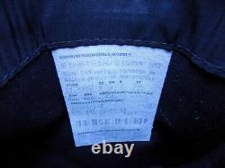 Hugo Boss Taille 44 Long Matte Noir Veste Forme Einstein / Sigma Tall