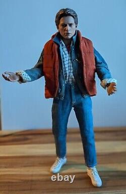 Jouets chauds Retour vers le futur BTTF MMS573 Marty & Einstein