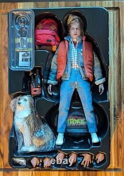 Jouets chauds Retour vers le futur BTTF MMS573 Marty & Einstein