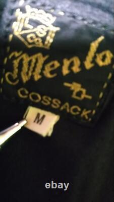 LEVI'S VINTAGE CLOTHING Veste Einstein Menlo Cossack pour homme Noir M Limitée