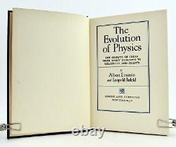 L'ÉVOLUTION DE LA PHYSIQUE Albert Einstein & Leopold Infeld 1939 Première Édition