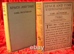 Le protégé d'Einstein de Carl Benedicks ESPACE ET TEMPS 1/1 & Original D/J 1924