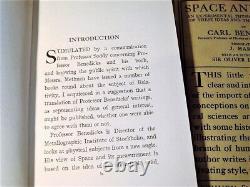 Le protégé d'Einstein de Carl Benedicks ESPACE ET TEMPS 1/1 & Original D/J 1924