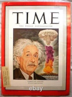 Magazine TIME Nouvelles Albert Einstein Seconde Guerre mondiale Seconde Guerre mondiale 2 juillet 1946 Armes nucléaires