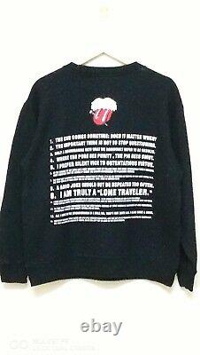 Nombre (n)ine X The Rolling Stones Einstein Made In Japan Sweatshirt Taille 3 / L