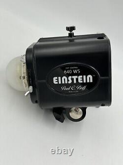 Paul C. Buff Einstein 640 WS Monolight Studio Flash Givré avec étui 901 flashs