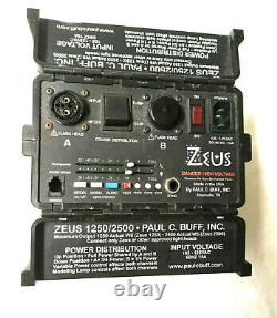 Paul -c- Buff Zeus 1250/2500 Wattsecondes