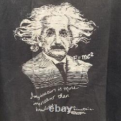 Pièce Unique Vintage Albert Einstein T Shirt Taille XL