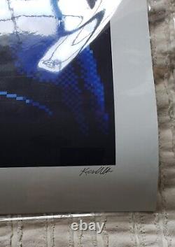 Pixel Hall Of Fame x Rally Rd Einstein Poster 2/5 Signed By Artist translated in French is: Affiche Einstein Pixel Hall Of Fame x Rally Rd 2/5 Signée par l'Artiste