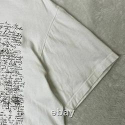 Printstar Einstein Formula Doodle Print T-shirt Blanc L Vêtements D'occasion E080