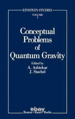 Problèmes Conceptuels De Gravité Quantique (einstein Studies) Très Bon