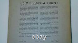 Rare Vinyle Albert Einstein Princeton Memorial Concert Album Limited Edition 1955