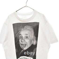 Sacai Sacai Taille 20aw Einstein T-shirt Photo Short Blanc 20-0117s Niveau