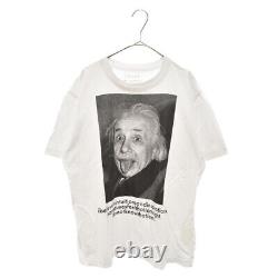 Sacai Sakai 20aw Einstein T-shirt Photo Manches Courtes Chemise Blanc 20-0117s