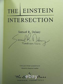 Signé Par 2 (auteur, Int), Einstein Intersection Par Samuel R Delany, Easton Press.vg