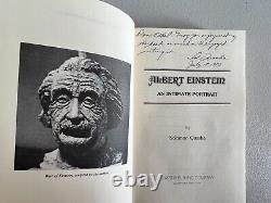 Signé Par L'auteur Albert Einstein Portrait Intime De Solomon Quasha 1980