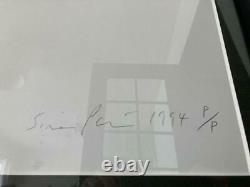 Simon Patterson Nom Autographié Peinture Einstein