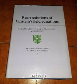Solutions Exactes Des Équations De Terrain D'einstein Cambridge University Press 1980